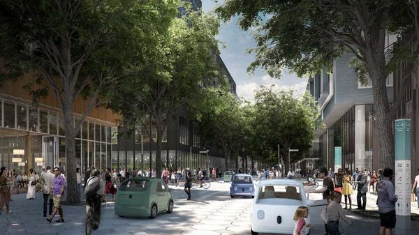 Проект городской организации Sidewalk Labs, планирующей построить «город будущего» из дерева в Торонто - Sputnik 日本