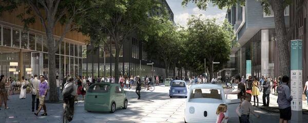 Проект городской организации Sidewalk Labs, планирующей построить «город будущего» из дерева в Торонто Проект городской организации Sidewalk Labs, планирующей построить «город будущего» из дерева в Торонто - Sputnik 日本