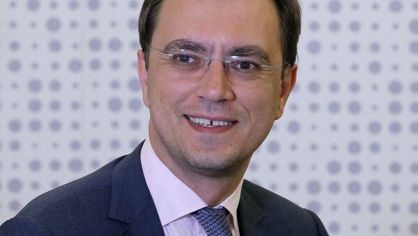 Министр инфраструктуры Украины Владимир Омелян - Sputnik 日本