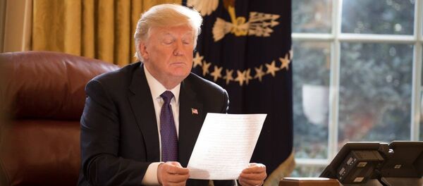 トランプ大統領、選挙への介入に制裁を科す大統領令に署名 トランプ大統領、選挙への介入に制裁を科す大統領令に署名 - Sputnik 日本