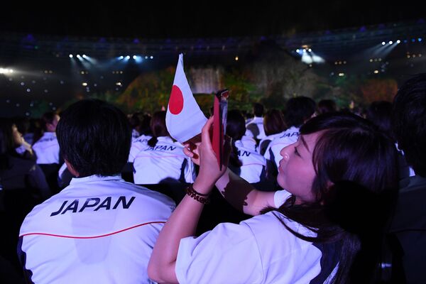開幕式に出席する日本からの代表団 - Sputnik 日本