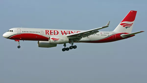 Самолет Ту-204 авиакомпании Red Wings. Архивное фото
