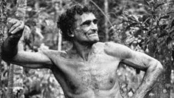 Отшельник Михаил Фоменко, проживавший вместе в аборигенами в лесах Австралии - Sputnik 日本