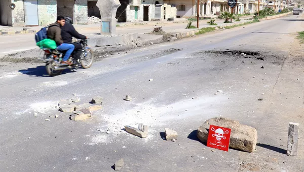 Ataque químico en Jan Sheijun, Idlib - Sputnik 日本