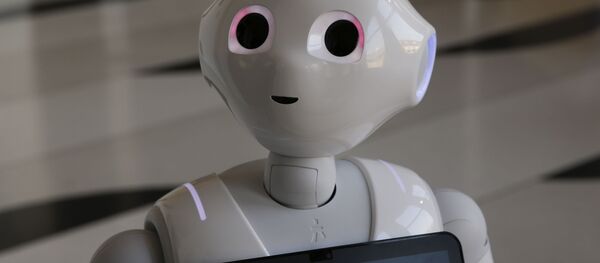 Робот Pepper на выставке по туризму в Милане, Италия Робот Pepper на выставке по туризму в Милане, Италия - Sputnik 日本