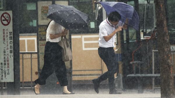 日本 大雨 - Sputnik 日本