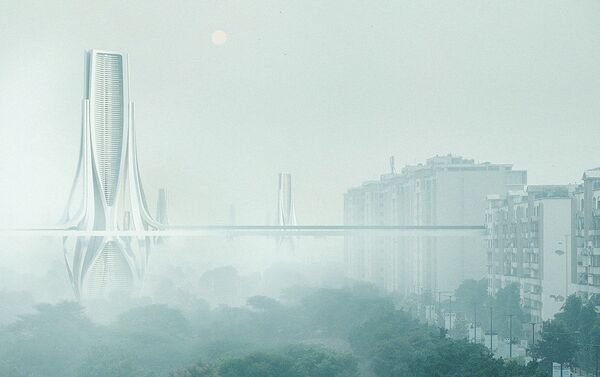 インドの首都　高層タワーで汚染スモッグ対策 - Sputnik 日本