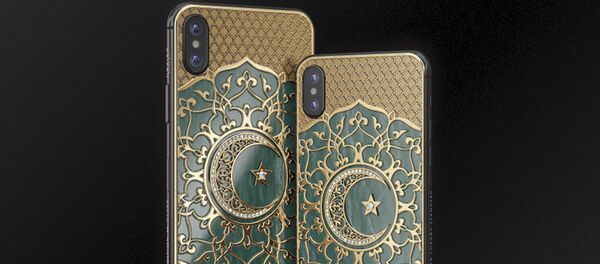 Телефон iPhone Xs Caviar из коллекции дизайнов «Талисман» Телефон iPhone Xs Caviar из коллекции дизайнов «Талисман» - Sputnik 日本