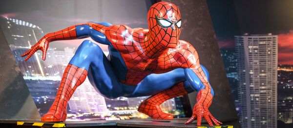 Восковая фигура Человека-паука Восковая фигура Человека-паука - Sputnik 日本