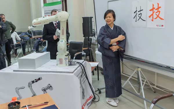 産業ロボット技術センターの開発セレモニーで 産業ロボット技術センターの開発セレモニーで - Sputnik 日本