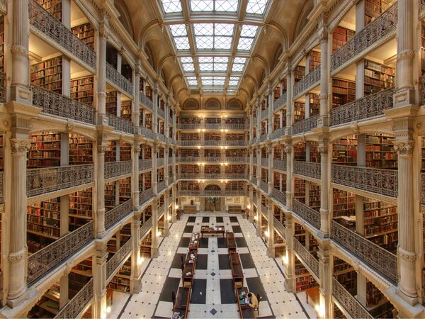 蔵書３０万超　ボルチモアのジョージ・ピーバディー図書館　アメリカ北部 - Sputnik 日本
