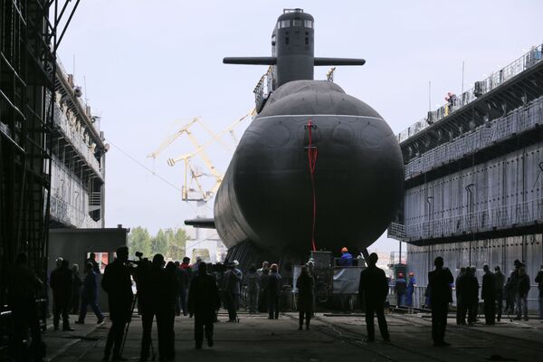 ロシアのサンクトペテルブルクで行われた、ディーゼル発電型潜水艦「クロンシュタット」の進水祝賀式典 - Sputnik 日本