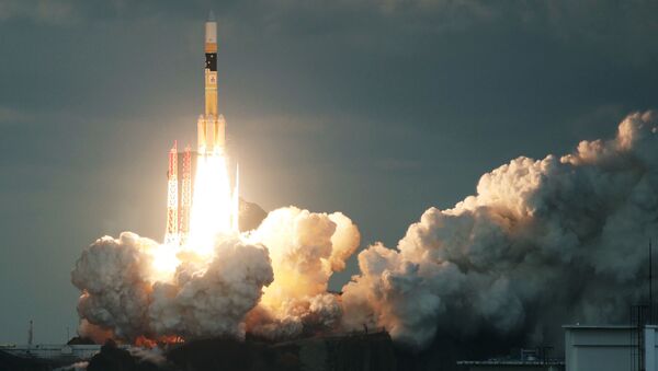 Запуск японской ракеты H-IIA со спутником Kirameki-2 с космодрома Танегасима - Sputnik 日本