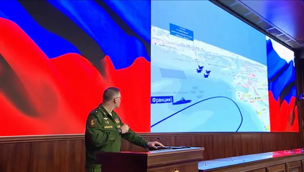 Официальный представитель Минобороны РФ Игорь Конашенков на брифинге, посвященном крушению Ил-20 ВКС России у побережья Сирии