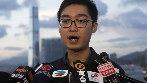 Председатель партии Hong Kong National Party Энди Чан - Sputnik 日本