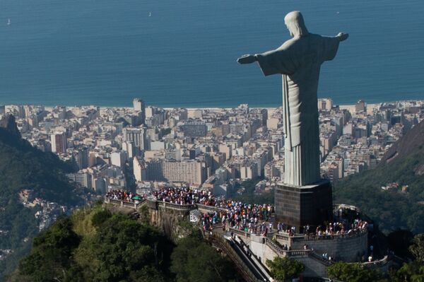 ブラジルのリオデジャネイロにあるコルコバードのキリスト像 - Sputnik 日本