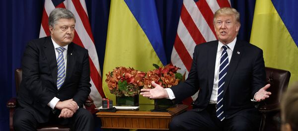 トランプ・ポロシェンコ両大統領 - Sputnik 日本