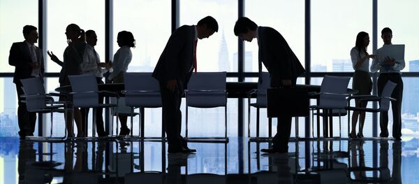 Офисные работники в Японии Офисные работники в Японии - Sputnik 日本