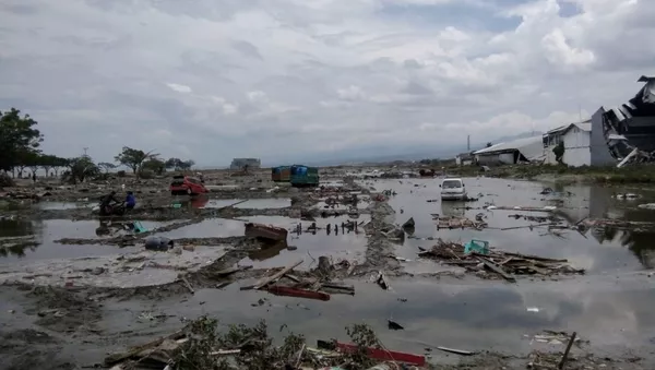 Las consecuncias del terremoto y tsunami en Indonesia