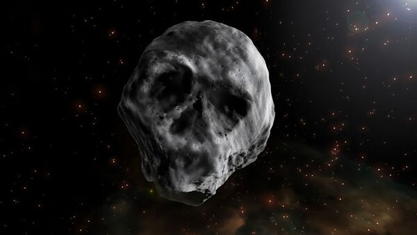 Хэллоуинский астероид 2015 TB145 в виде черепа - Sputnik 日本