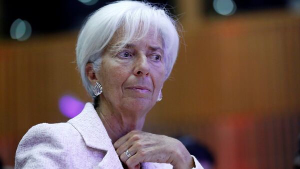 Christine Lagarde, gerente del Fondo Monetario Internacional - Sputnik 日本