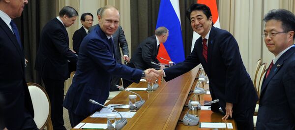 日露首脳会談 日露首脳会談 - Sputnik 日本