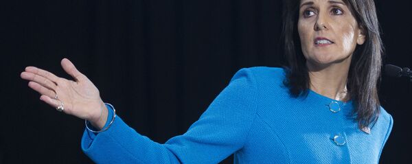 Постоянный представитель США при ООН Никки Хейли. Архивное фото - Sputnik 日本