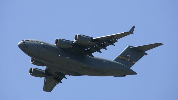 Американский самолет Boeing C-17 Globemaster III. Архивное фото - Sputnik 日本