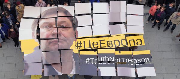 ヴィシンスキー記者を支持する抗議行動 - Sputnik 日本