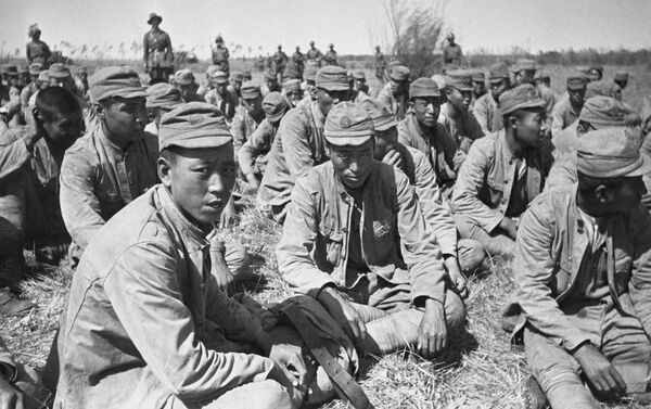 モンゴル高原北東部を流れる「ハルハ川」たたずむ日本兵。 - Sputnik 日本