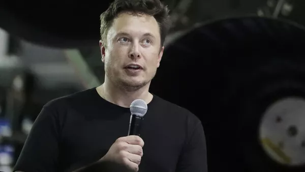 Генеральный директор компании SpaceX Илон Маск - Sputnik 日本
