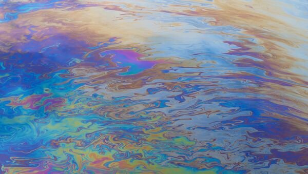 Нефтяное пятно на воде - Sputnik 日本