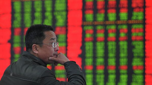 上海取引所で株式急激に動揺、指数は1.68%下がる - Sputnik 日本