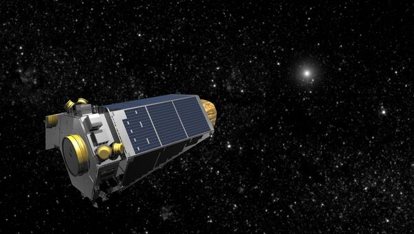 NASA's Kepler spacecraft is seen in an undated artist's rendering - Sputnik 日本