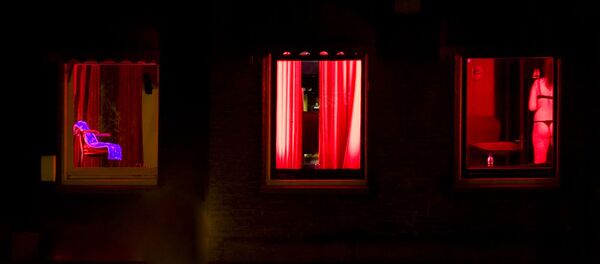 Улица красный фонарей в Амстердаме - Sputnik 日本