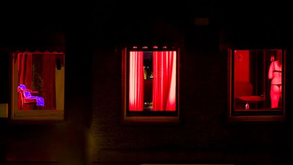 Улица красный фонарей в Амстердаме - Sputnik 日本