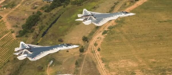 ジェット戦闘機Su-57 ジェット戦闘機Su-57 - Sputnik 日本
