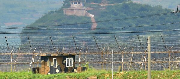 Военные посты Южной Кореи и Северной Кореи - Sputnik 日本