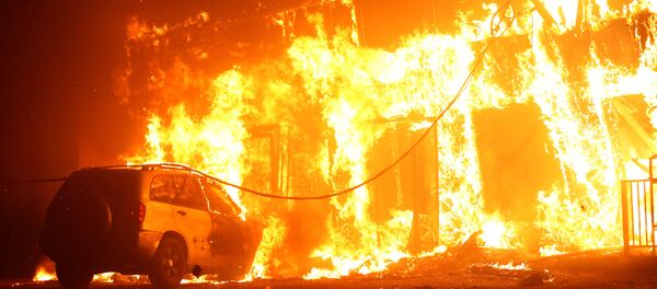 山火事 - Sputnik 日本