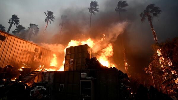 カリフォルニアの山火事、死者およそ６０人に、行方不明多数 - Sputnik 日本