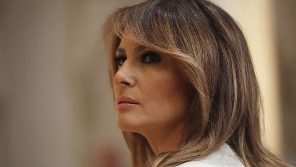 First lady Melania Trump.