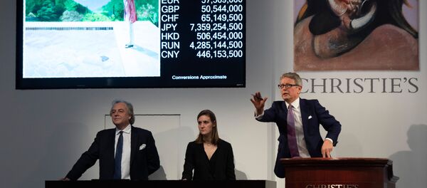 «Портрет художника» Дэвида Хокни продали на аукционе за 90 миллионов долларов «Портрет художника» Дэвида Хокни продали на аукционе за 90 миллионов долларов - Sputnik 日本