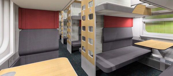露列車の新たな寝台車 - Sputnik 日本