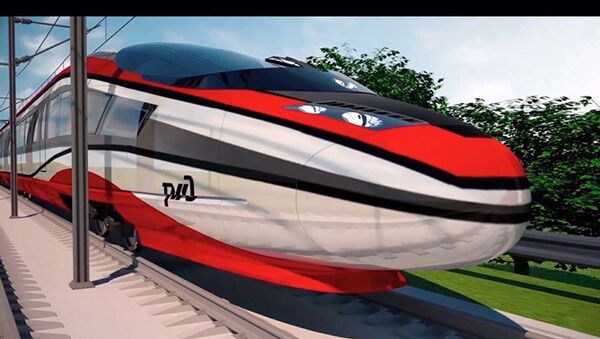 ロシア鉄道、高速列車のコンセプト開発 - Sputnik 日本