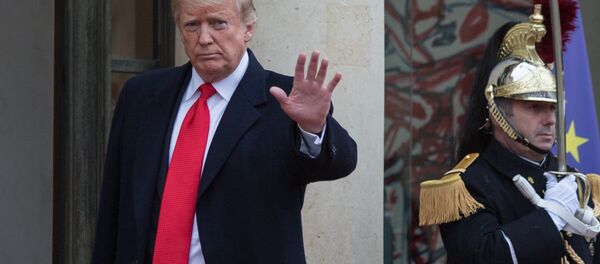 Trump bei den Veranstaltungen in Paris anlässlich des 100. Jahrestages des Endes des Ersten Weltkriegs - Sputnik 日本