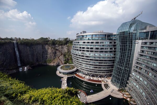 中国・上海にあるホテル「Intercontinental Shanghai Wonderland」 - Sputnik 日本