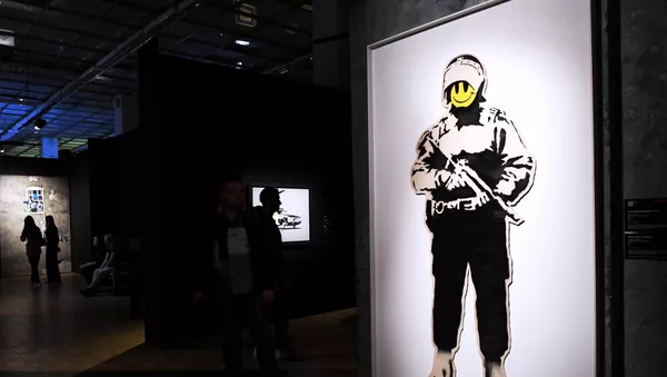 ブリュッセルでバンクシー展が押収 - Sputnik 日本