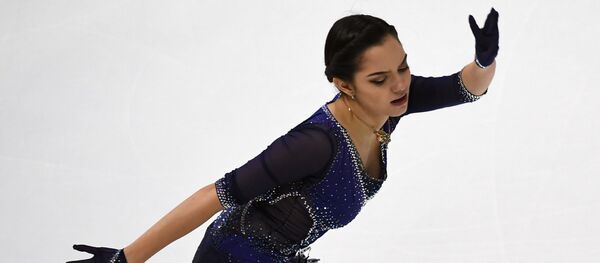 ロシアのエフゲニア・メドベージェワ選手 ロシアのエフゲニア・メドベージェワ選手 - Sputnik 日本
