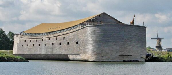 Модель копии Ноева ковчега в Израиле - Sputnik 日本