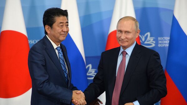 安倍晋三首相とプーチン大統領【アーカイブ写真】 - Sputnik 日本